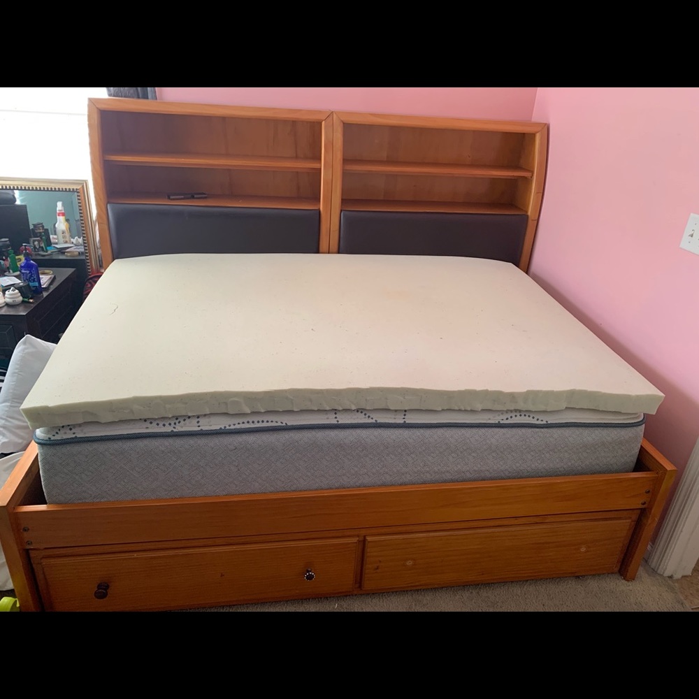 Queen bed